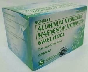 shelogel|Aluminum Hydroxide (Al(OH)3, antacid) .